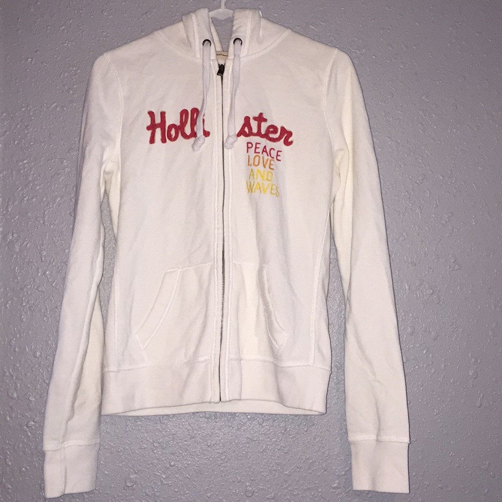 Hollister zipper hoodie